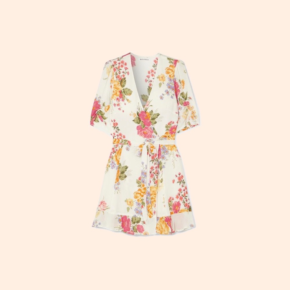 Reformation Monica Dress (Bouquet)